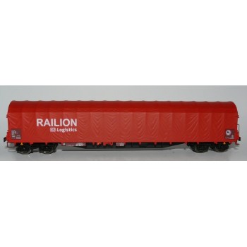 B-Models 45611 Set B 2x Schiebeplanenwagen Rils rot Railion Logistics Ep. VI