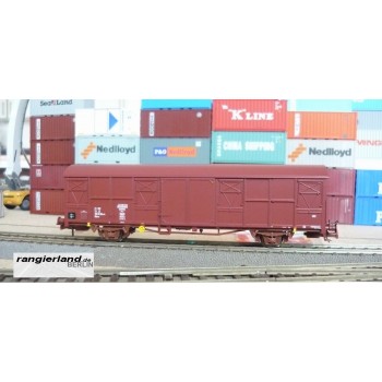 HERIS 17503 gedeckter Güterwagen 2-achsig braun Gbs263 JZ Ep.IV