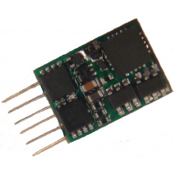 Zimo MX621N Variante des MX621, 6-pol Schnittstelle NEM651 auf Platine, keine Drähte     