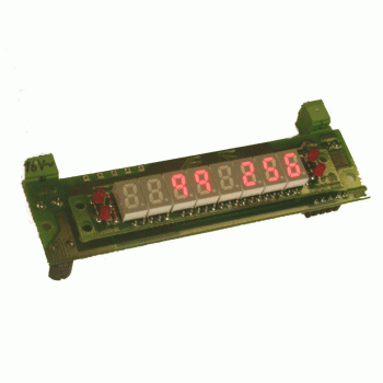 Zimo MX9ZIAP Zugnummern Ziffernanzeige, Parallelbauform